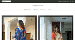 Desktop Screenshot of jaipurpaisley.com